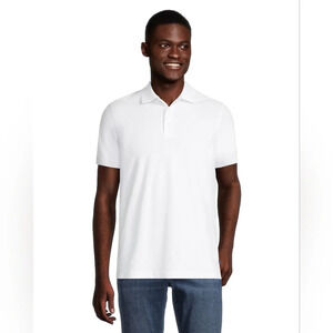 Denver Hayes-[XL]NWOT Men's 50 Wash Modern Fit Stretch Pique Polo